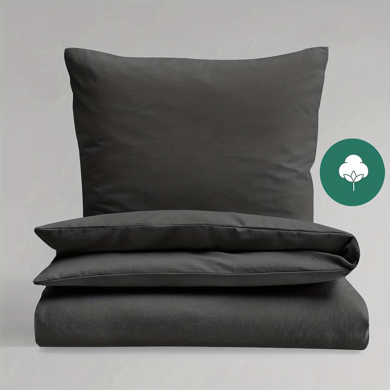 E-shop Hochwertiges Bettwäsche-Set aus Baumwollflanell, 100% Baumwoll-Bettbezug und Kissenbezug, Weihnachtsgeschenk, Bequemer Winter-Bettbezug, Weiche