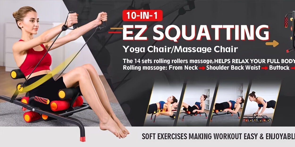 1 Mini Inversion Table | Iron, Red, Back Stretch Machine, Ab Trainer, Fitness Yoga Equipment, Handstand Training Machine, Total Body Workout Equipment, Stretch The Back And Neck, Christmas Gift, New Year Gift, Brand: MBB