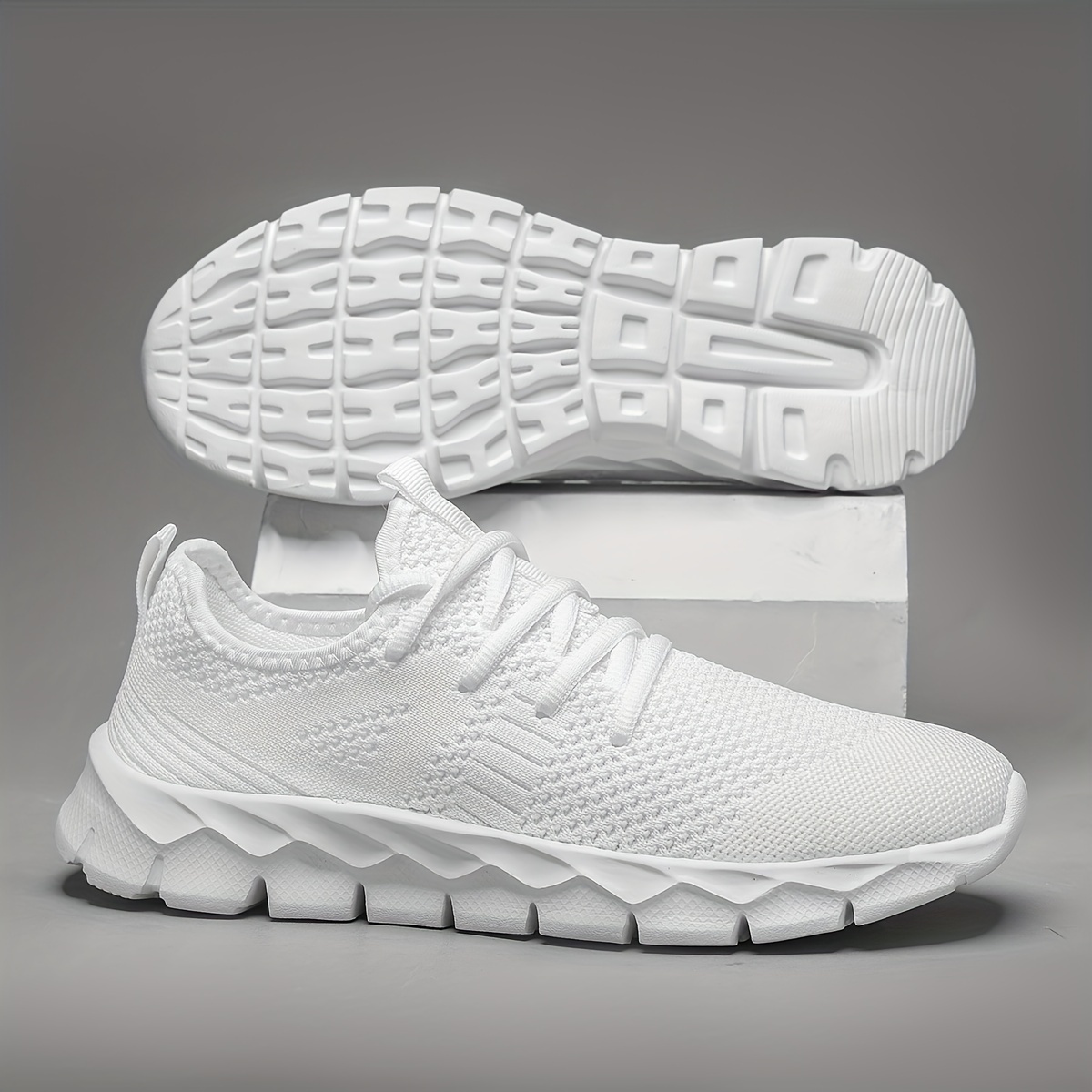 item picture summer breathable mesh shoes for men wide   large size 45 thin style 46 white lightweight casual sports running sneakers