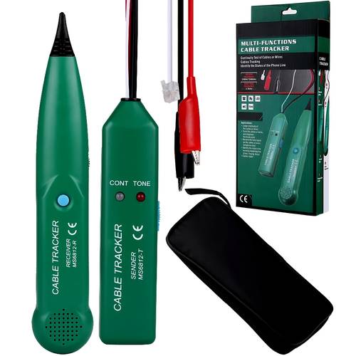 ms6812 cable tester lan detector utp stp telephone wire tracer location diagnose tone