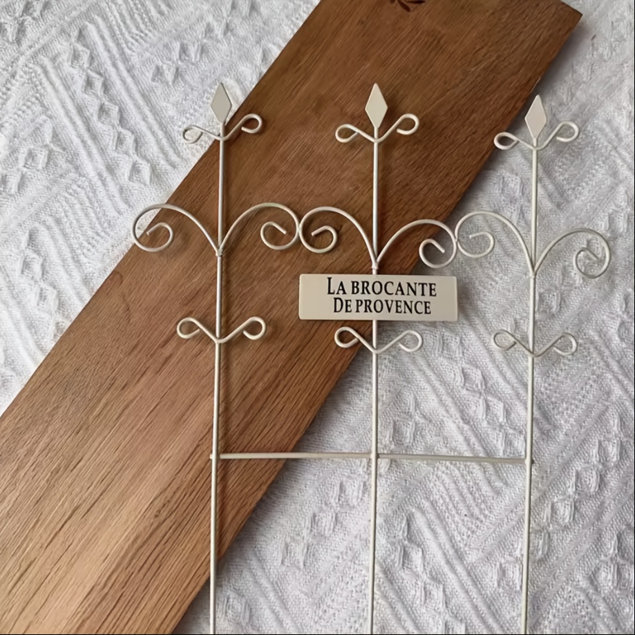 Create Your Whimsical Garden" Vintage Wrought Iron Fence | Greenery & Planter Decor Accent | Tiny Detail, ! Affordable Luxury - !