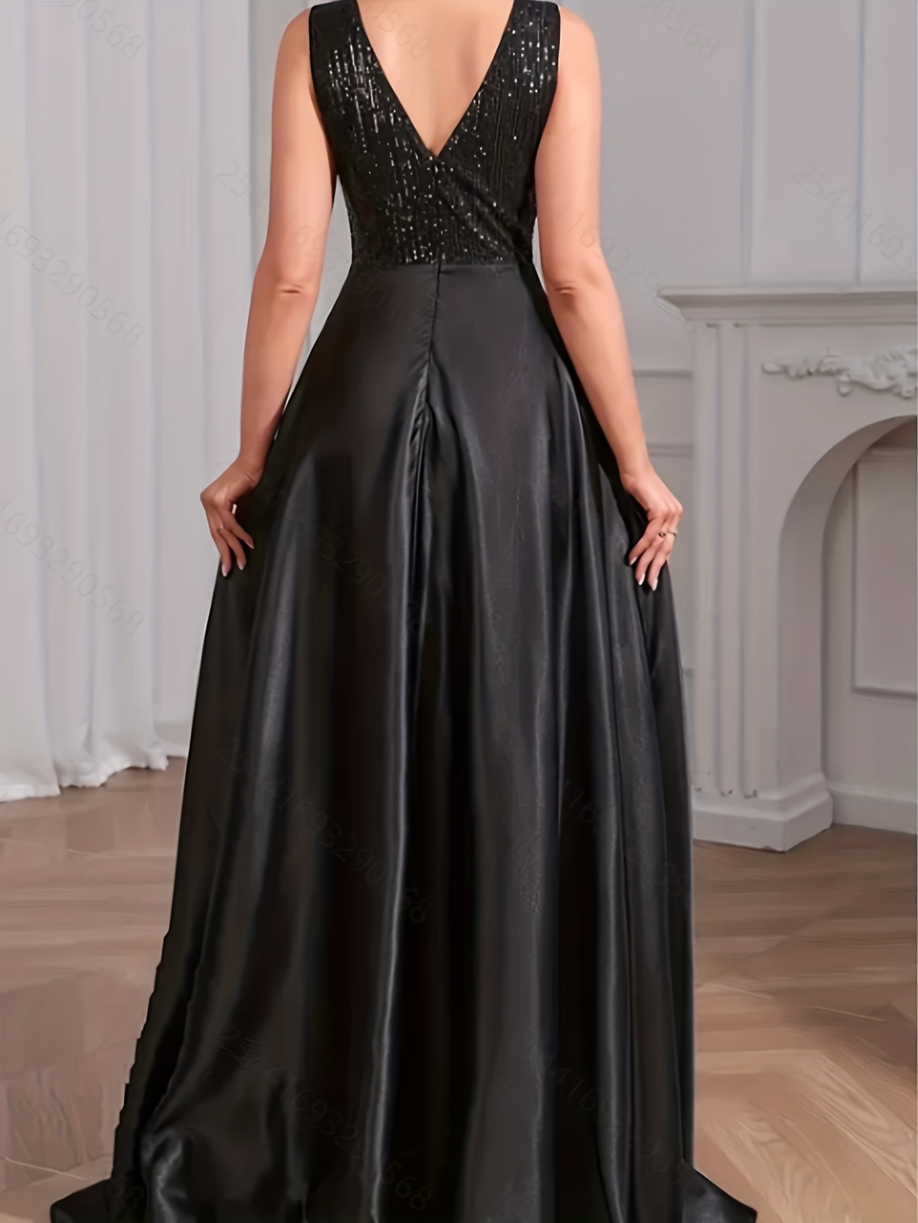 black long one shoulder dress Ladivine 7450 One Shoulder Soft Satin A Line Dress, Black / 6