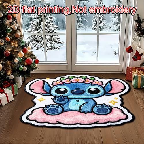 themed irregular suitable for home entrances machine washable with characters polyester suitable for holiday gifts christmas decorations multiple sizes 2d flat