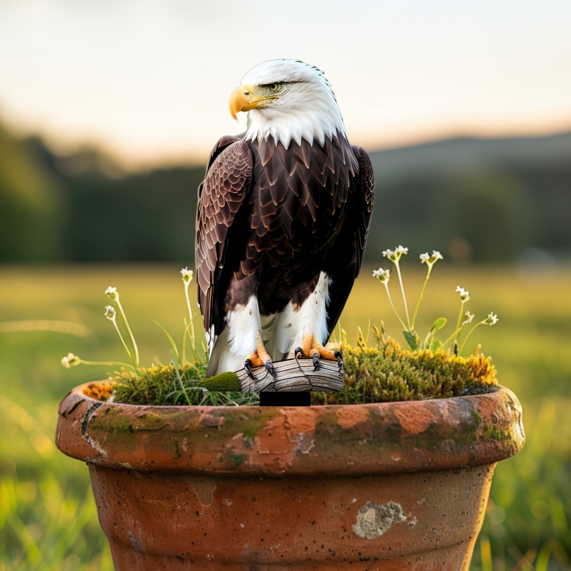 

12in/30cm Eagle Decoration: For Lawn Landscaping - Suitable For