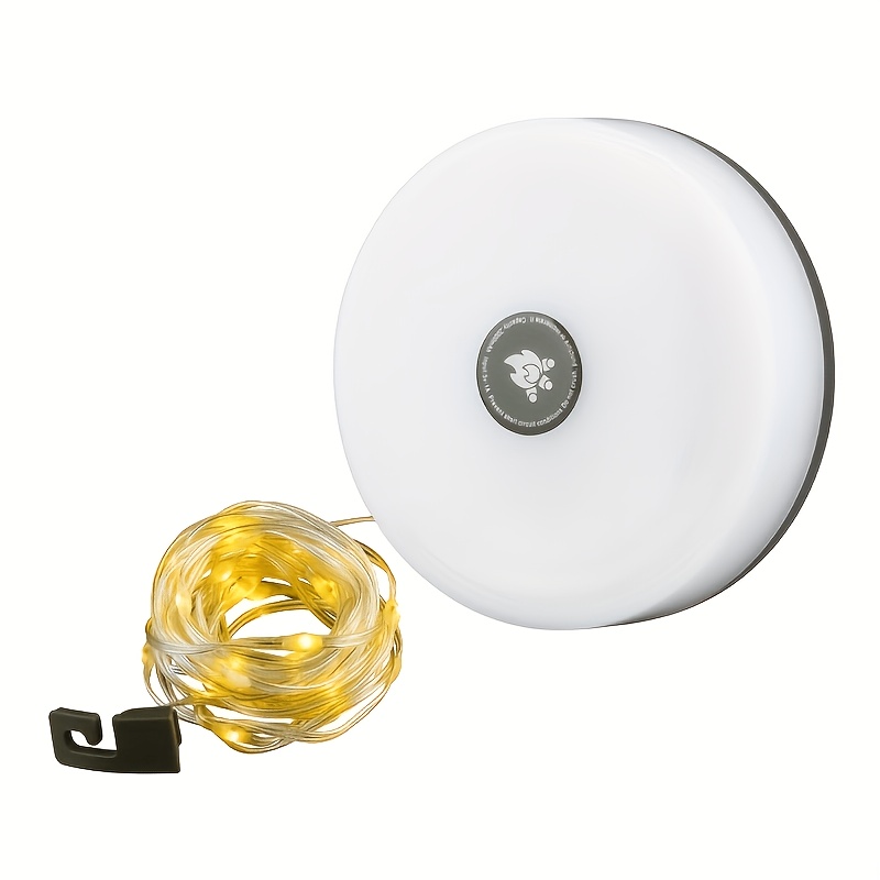 E-shop Außenbeleuchtung Camping Warmlichter Lichterkette Zelt-Ambientebeleuchtung Solaraufladung LED Spezielle zusammenklappbare Hand-Campinglampe