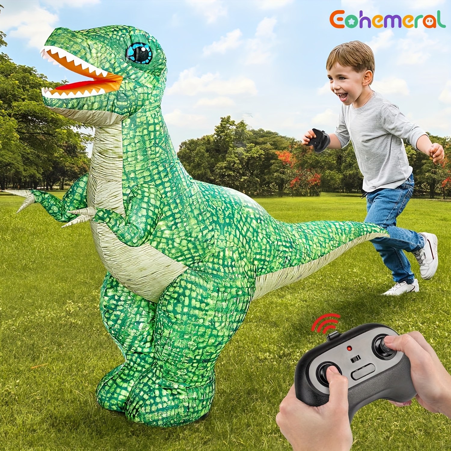 

Eohemeral -controlled Inflatable Toy - 360° , Walking & , / - For Halloween & Christmas Gifts