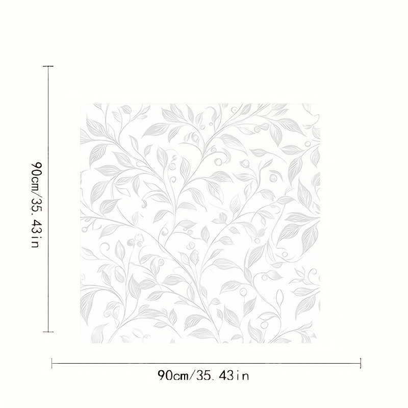 E-shop 1 Stück Quadratische Tischdecke, Elegante Nordische Stil Quadratische Tischdecke mit Reinweißem Hintergrund Hellgrauem Zweigmuster, Einfach