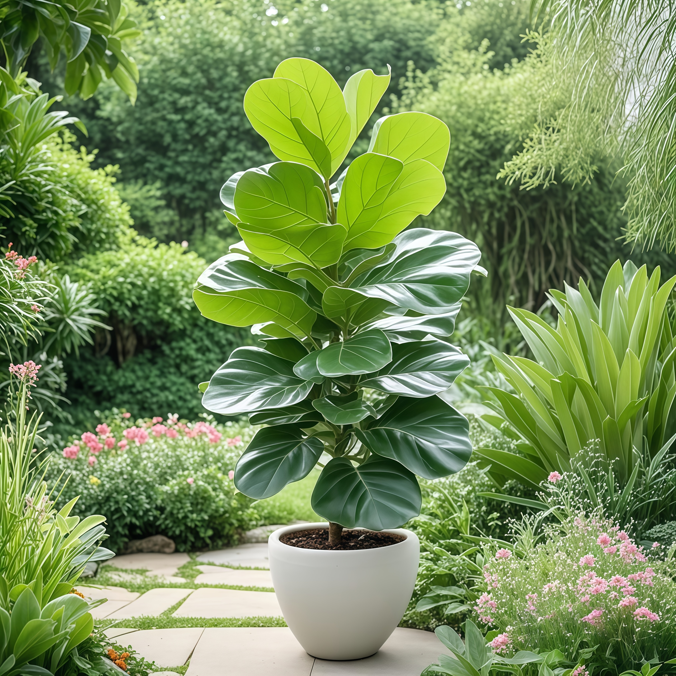 1 Planta Verde Artificial | Vegetación Tropical Realista para Bodas, Hoteles, Jardines al Aire Libre y Decoración del Hogar | Perfecta para Aniversarios, Día de Acción de Gracias, Halloween, Navidad, Festival de Palmas, Día de los Abuelos - Apta para Todas las Estaciones