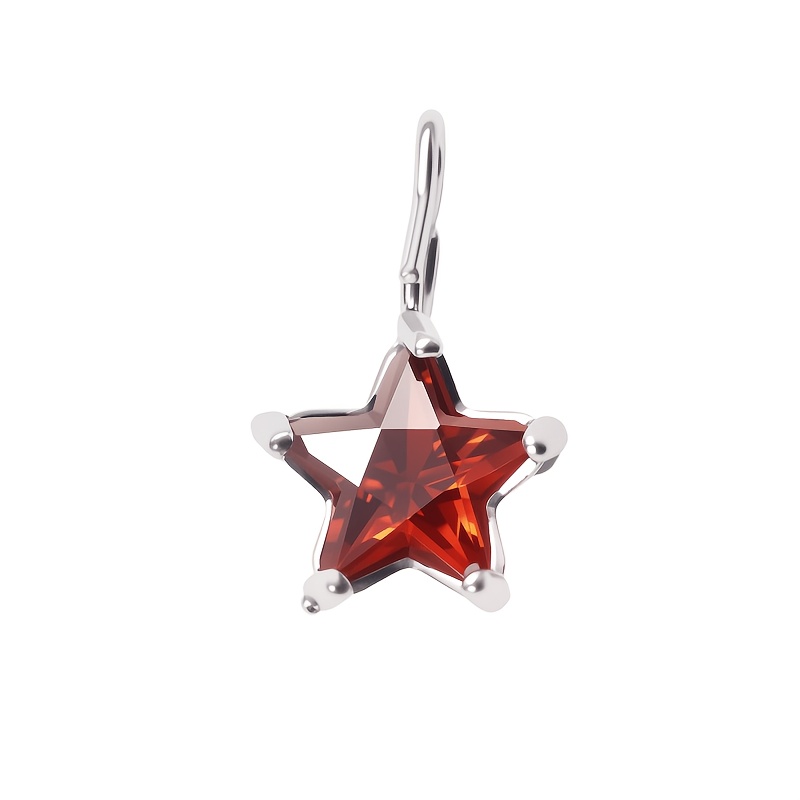 Star-Shaped Zirconia Pendant for Back-To-School Season