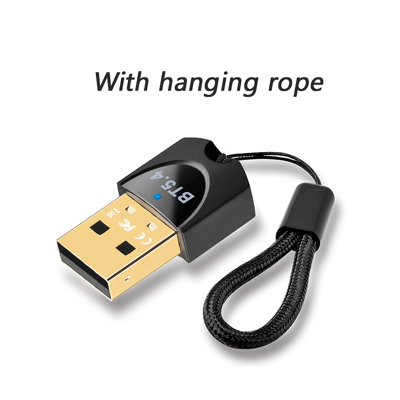 Adaptateur réseau sans fil USB 5.4, récepteur dongle sans fil USB, pour ordinateurs/casques/claviers/souris haut-parleurs et nombreux autres appareils, alimenté par USB, brancher et jouer, sans fil, pas de pilote requis, externe