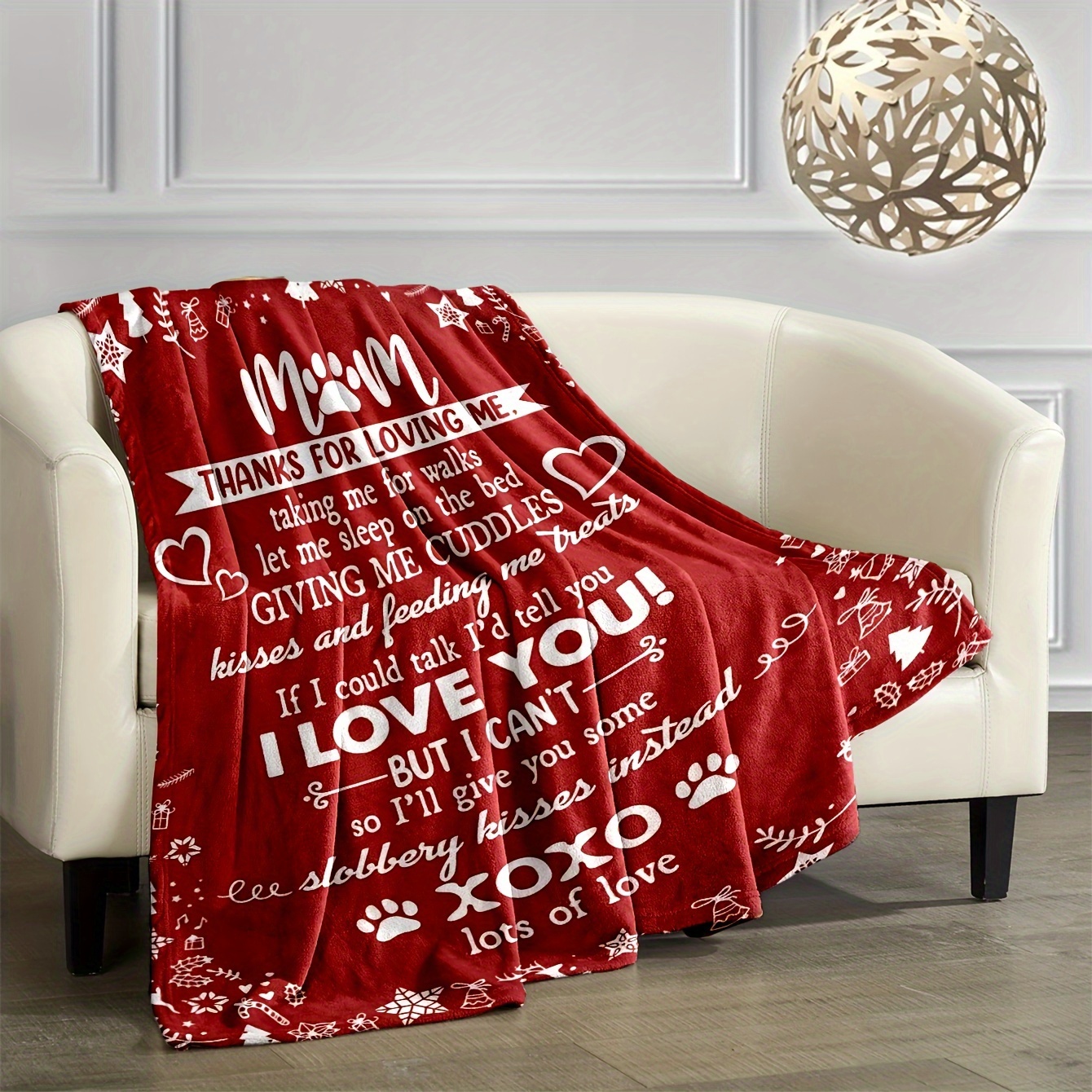 Gifts Blanket Mom Tell Much Love Right Tweed Cozy Flannel - Temu Ireland