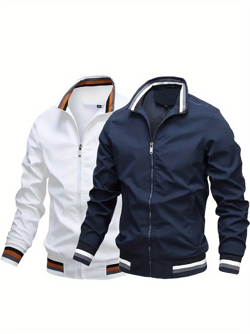 pack chaquetas clásicas hombre retro cuello Temu Peru