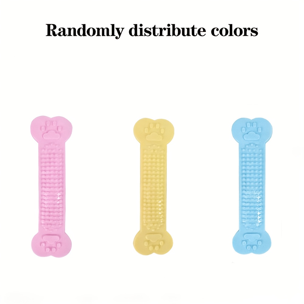 TEMU Dog Toys Dog Chew Toys Dog Teething Toys Made Of Safe And Non-toxic Materials With Surface Particle Texture For Deep Cleaning, Effectively
