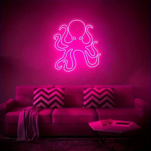 octopus neon signs neon signs led neon signs bedroom wall decoration neon signs