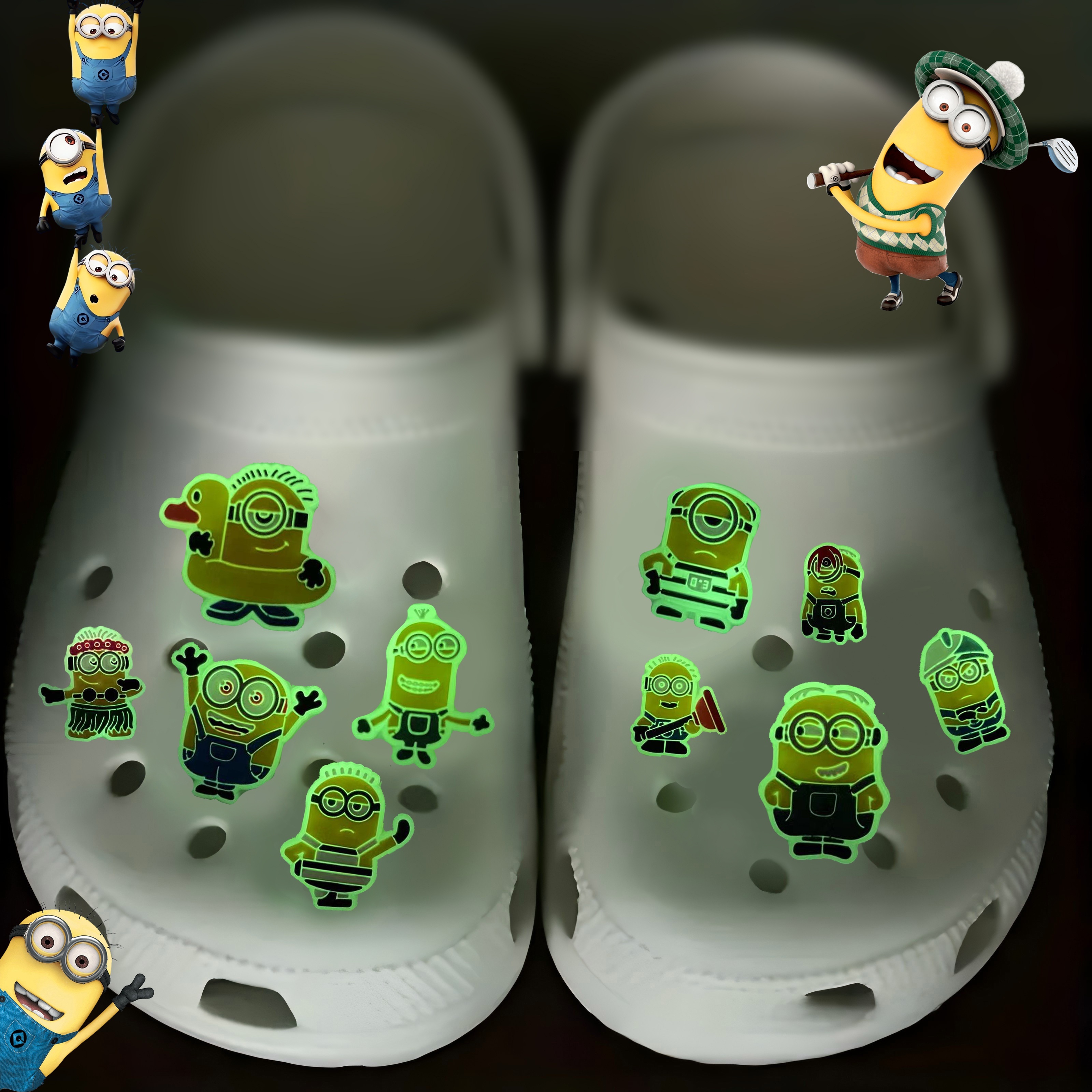 

10pcs -the- Shoe Charms Set - , & To - For Slippers, | Removable, For Birthdays, Christmas,
