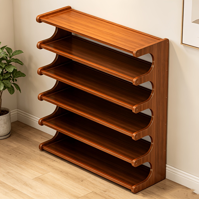 Multi-Tier Shoe Rack for Home & Entryway, Dustproof Storage Organizer