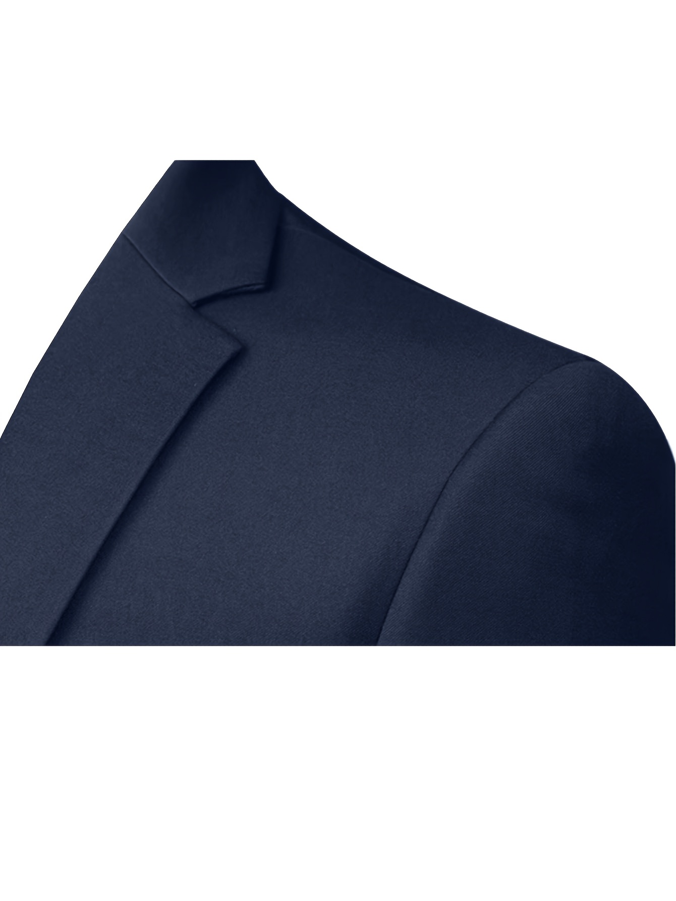 a luxurious classic mens solid color suit set featuring a lapel jacket and trousers regular fit long sleeves and a traditional silhouette   weddings and business meetings made from high quality fabric for   and stylish desig details 3