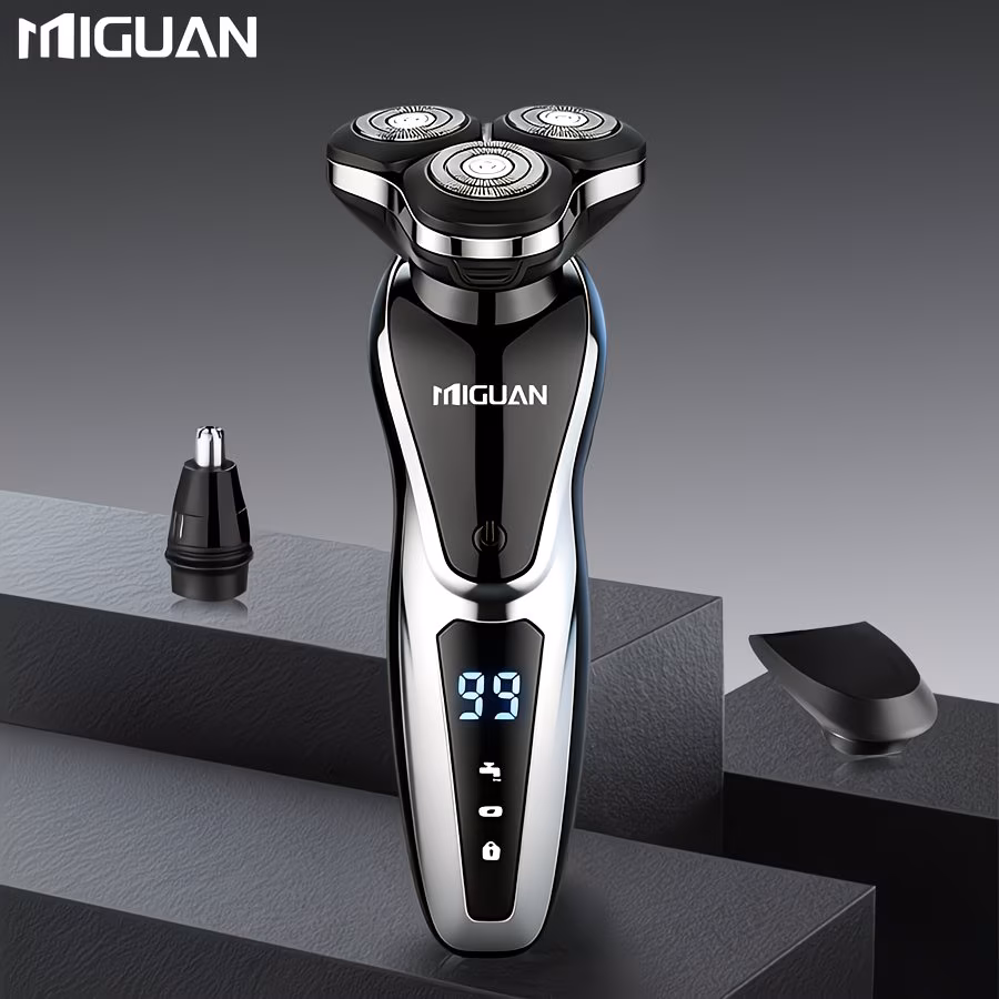 multi function 3 in 1 electric grooming kit shaver nose trimmer razor with convenient to travel and suitable as a gift for male friends details 9