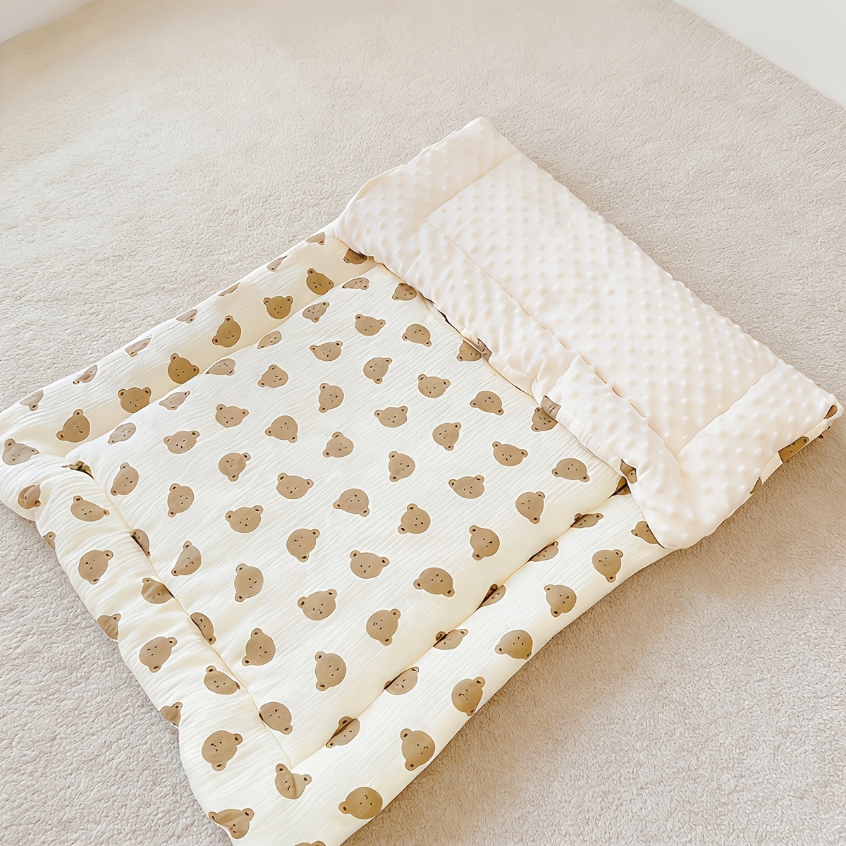 eine 100*100 cm babydecke aus , weicher und atmungsaktiver punkt-fleece,  fr den auenbereich als kinderwagendecke oder babydecke - baby &  mutterschaft - Temu