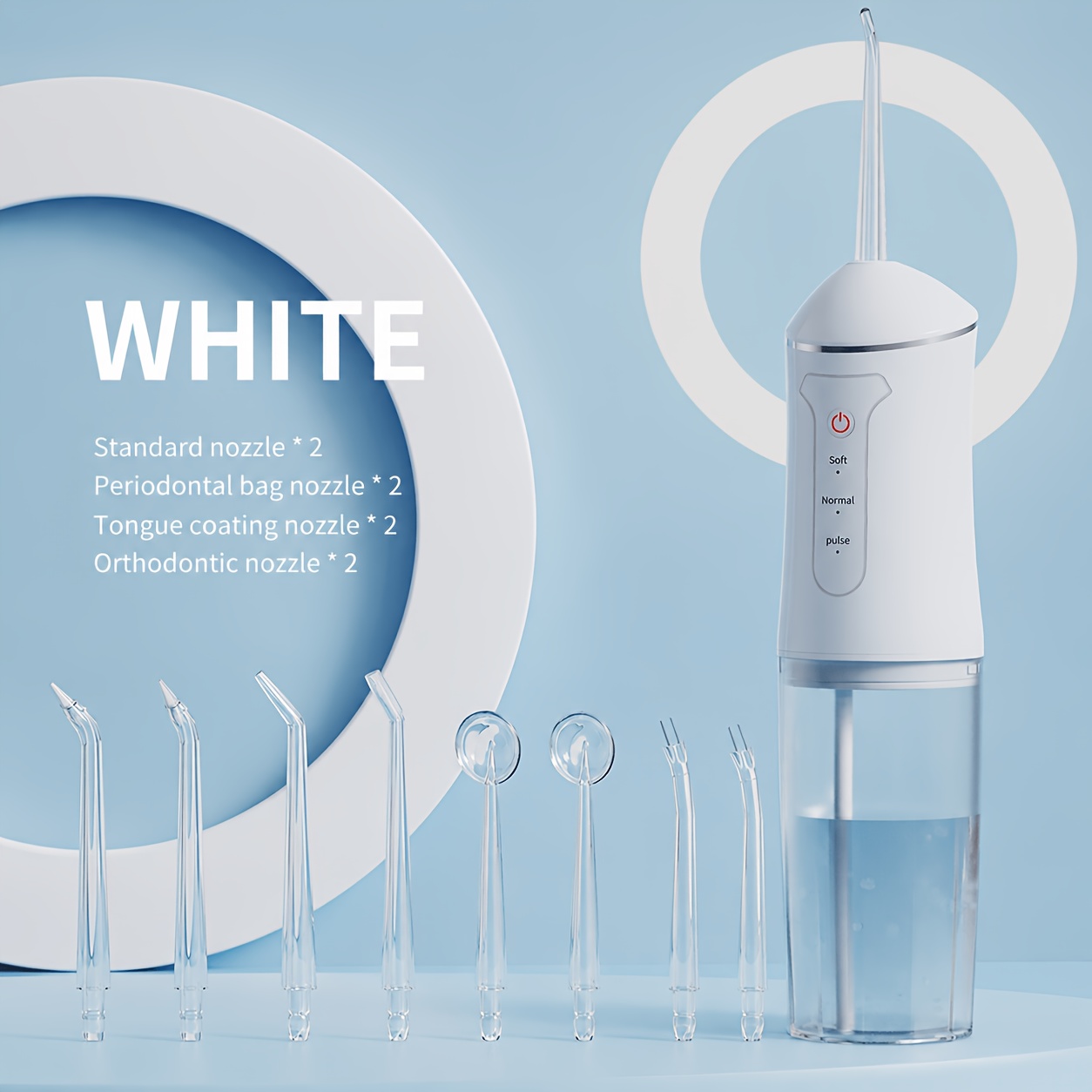 Portable Wireless Electric Water Flosser Kit