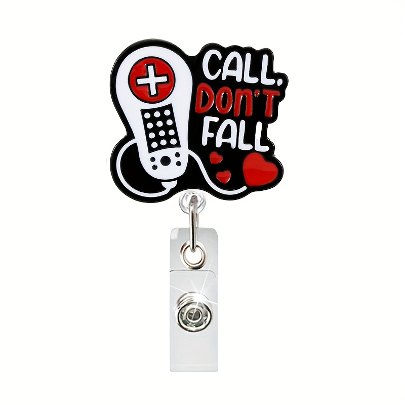 Fall Nursing Reel Badge Holder