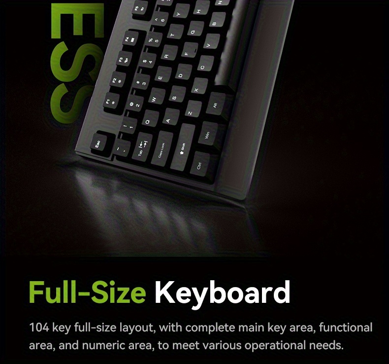 [ACER Genuine Product] High-Efficiency Wireless Keyboard And Mouse Set, Ultra-Slim Keyboard Paired with Silent Mouse, 2.4G Receiver Plug And Play, Responsive Tracking, Long-Lasting Power, Enhance Office Efficiency