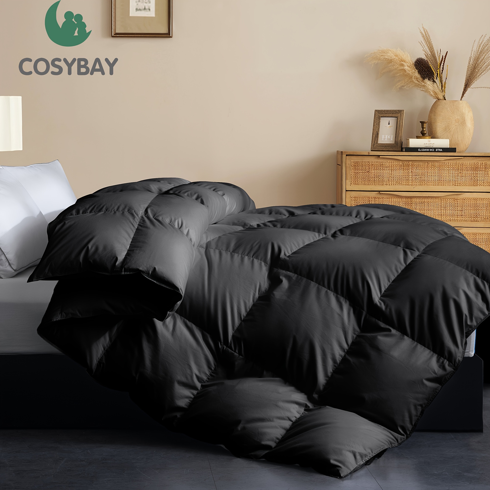 

Cosybay Size Filled & - - Bedding Comforters 100% - 106 X 90