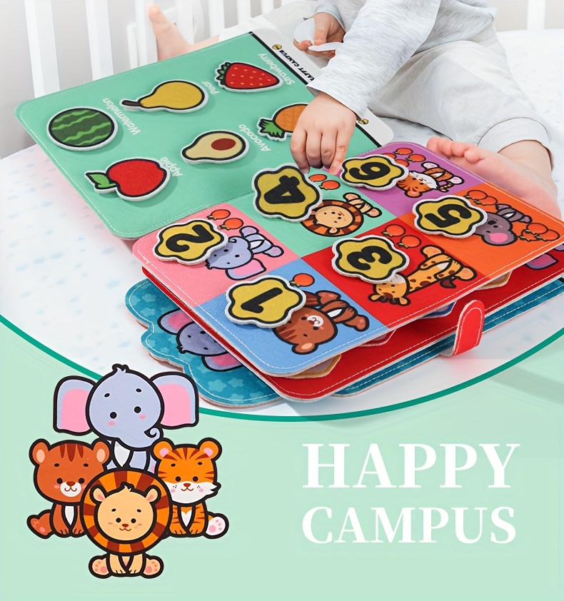 designed for babys enlightenment sticker book   used repeatedly   hand eye coordination and concentration   development of cognitive   Product details 7