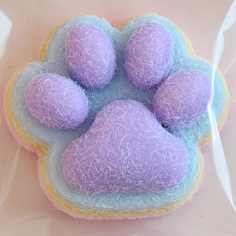 Image of A Soft And Fluffy Cat Paw Toy That Stress From Work And Study, Providing A Comfortable Sensory Experience, Making It A Perfect Gift For Parties And A Reward For The Classroom