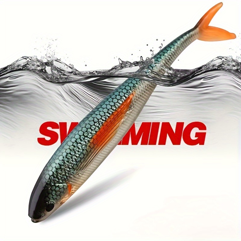 2pcs soft fishing lures action tail - Temu