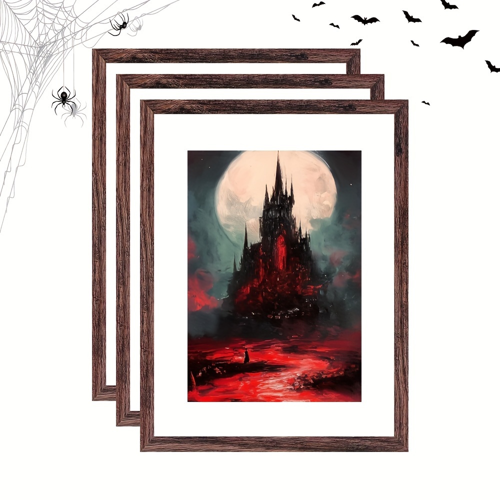 Cornice Legno 50x70 Cm FRAMO N°074 - Per Poster, Puzzle E Foto, Vetro Antiriflesso - Foto 12