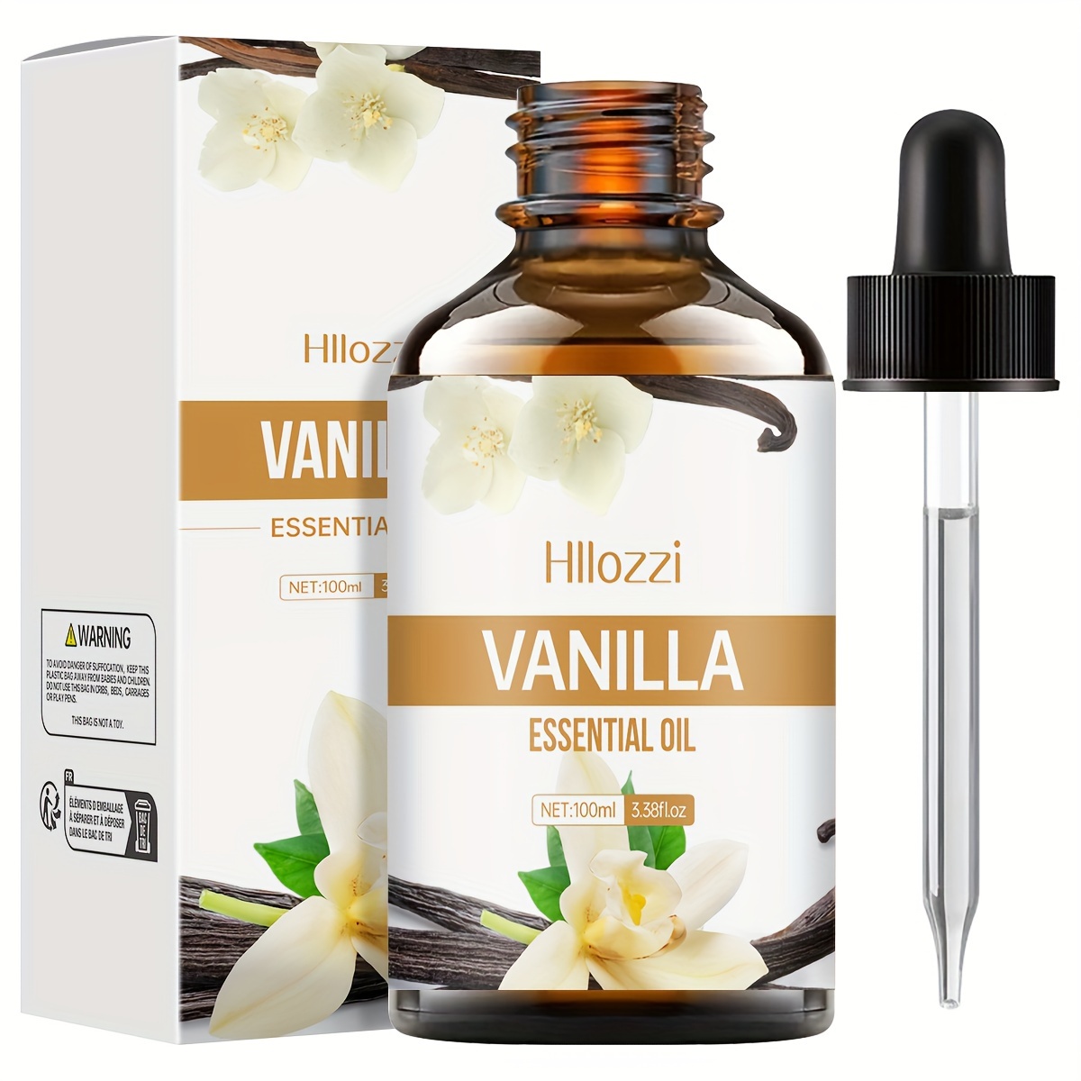 Vanilla Body Oil, In And, Plant Extract Moisturizing Massage Oil For Face And Body Care, Lightweight Oil For Care, Suitable For Types
