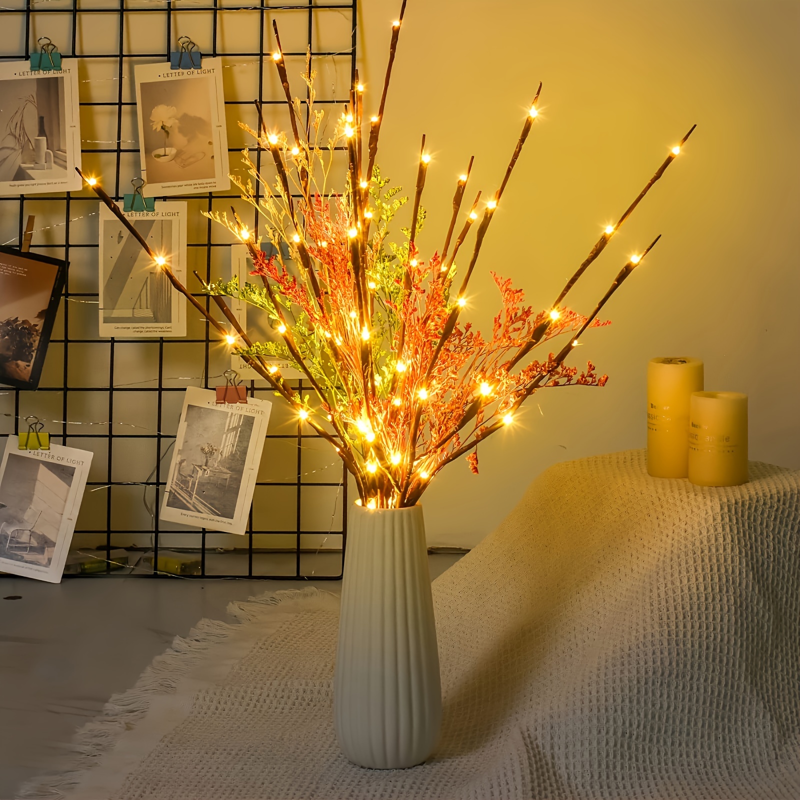 16led branch lights indoor lighting decorative lights Temu Oman