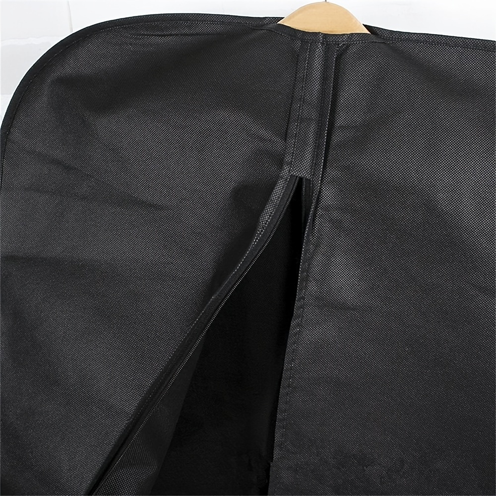 1pc thick large black suit carrier bag with handles handbag details 2