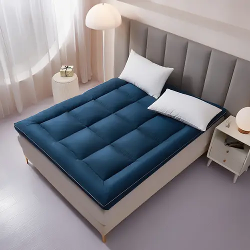extra thick mattress topper twin full queen king size plush deep sleep fluffy mattress pad overfilled pillow hypoallergenic filling