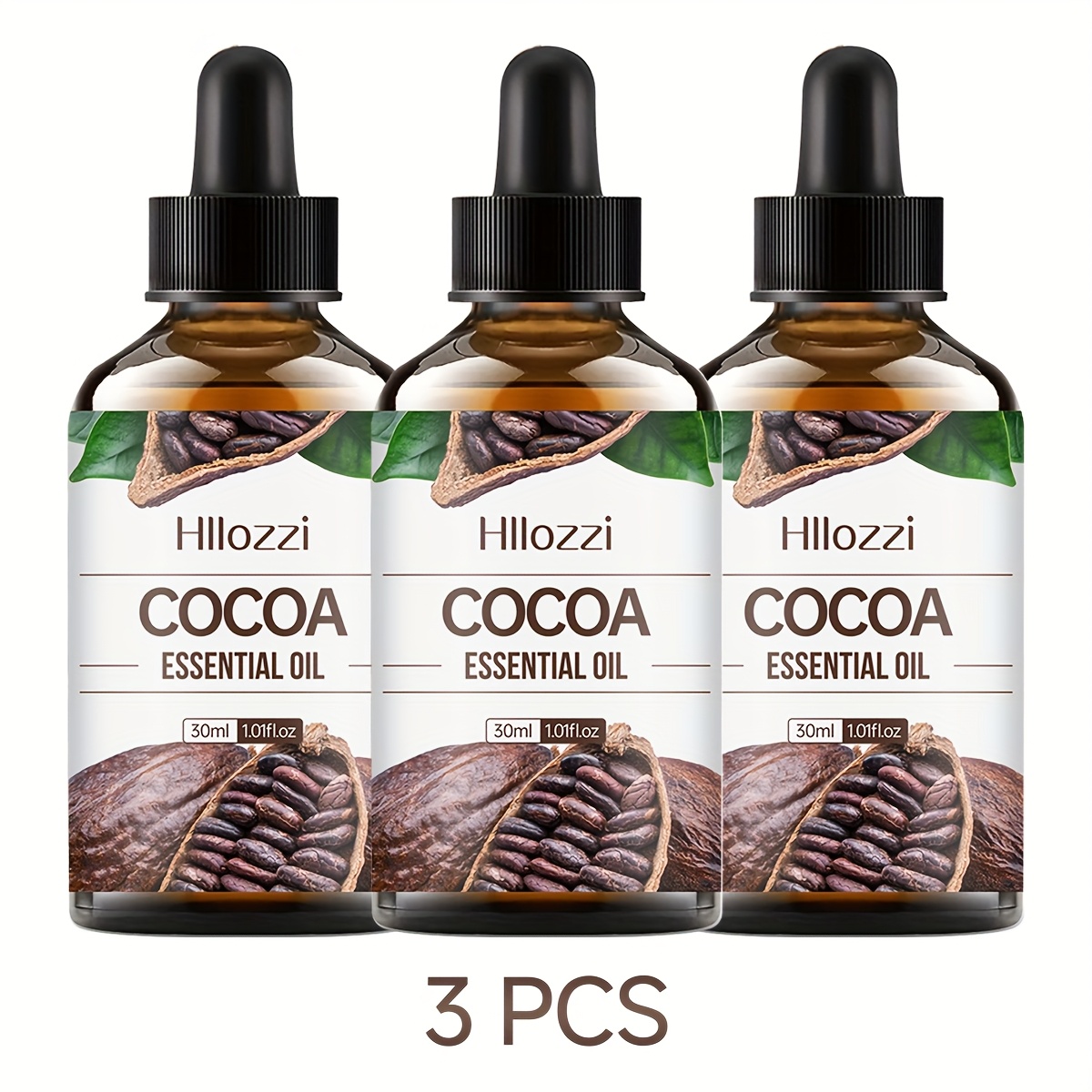 TEMU 3pcs Essential Oil For Diffuser & For All Light Beige Types - Scent, Alcohol-free Oil Suitable For Spa, Massage, Skincare, Haircare, Body &