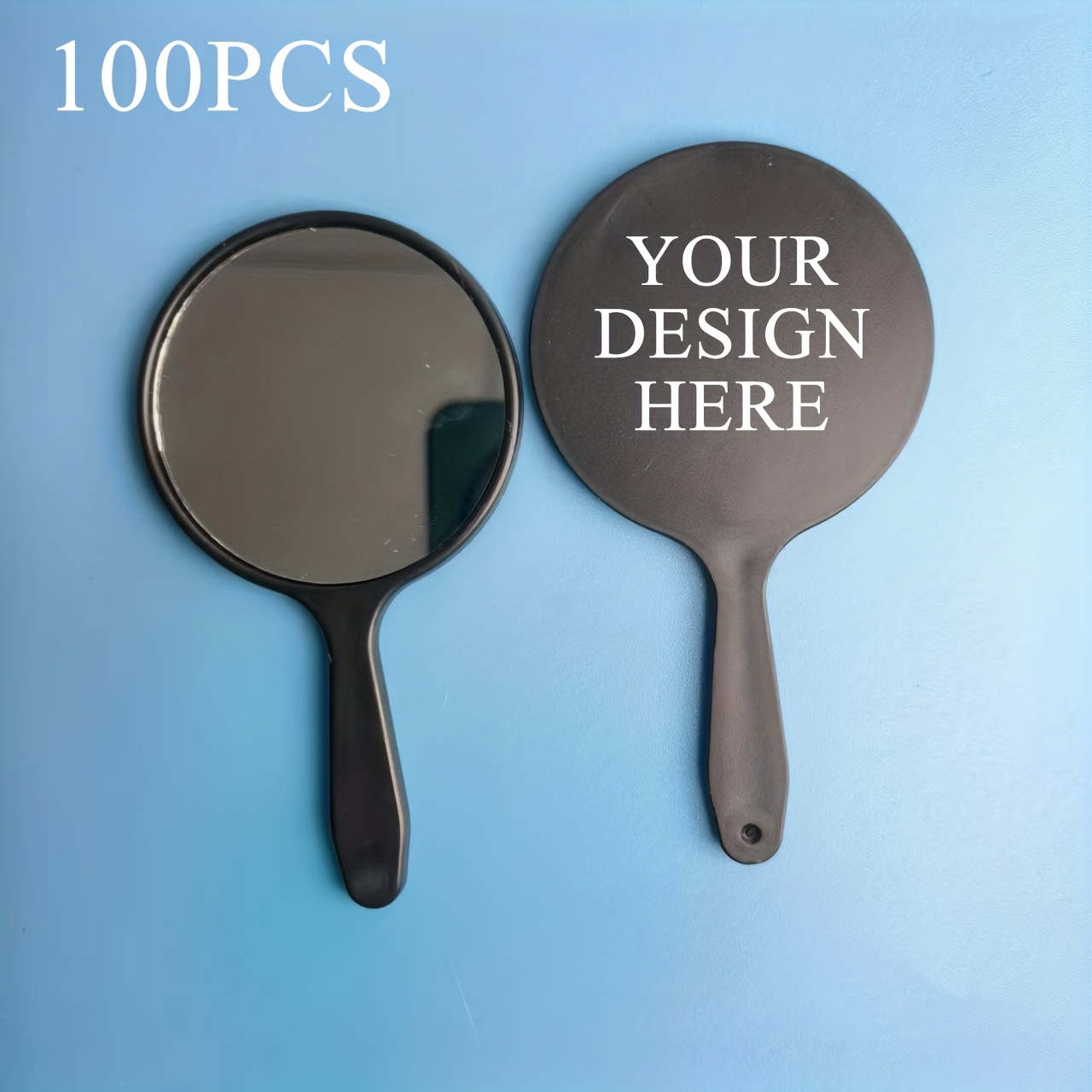TEMU 100 Personalized Makeup Mirrors, Mirrors, Portable Mirrors
