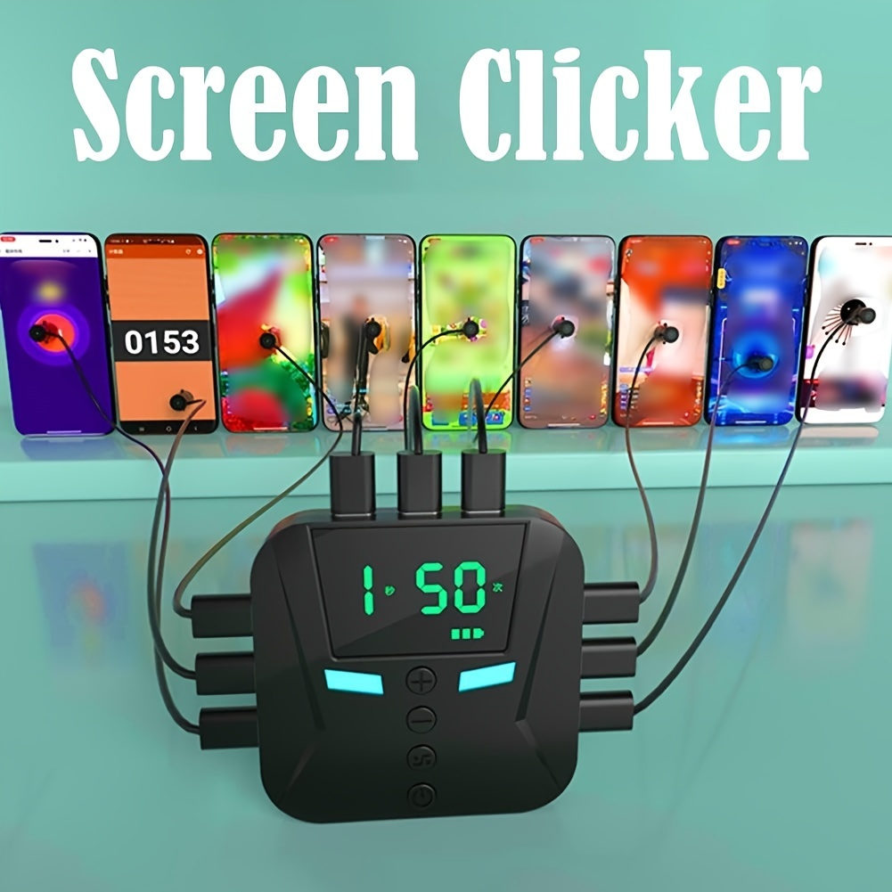 

Automatic Clicker Continuous Click, Suitable For Mobile Live Like, Click, Device Screen Continuous Clicker