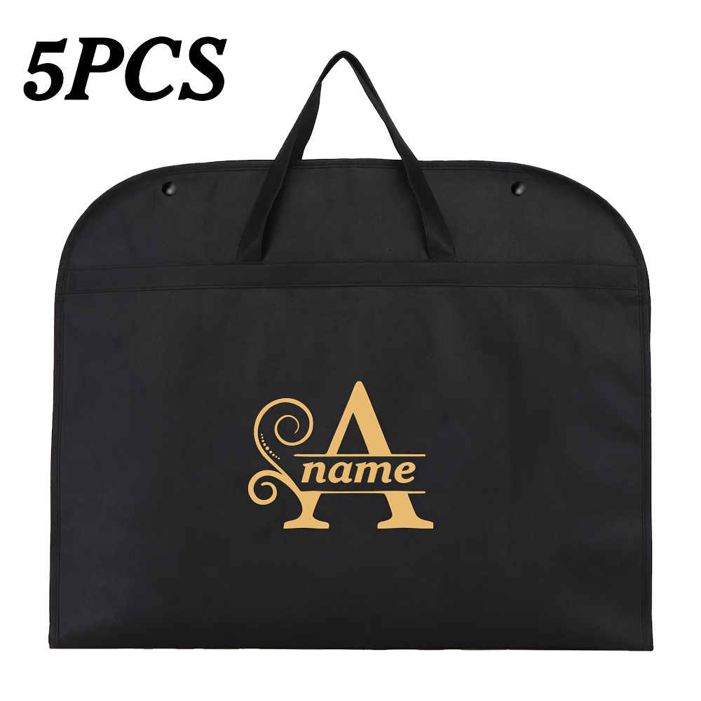 TEMU Borsa per indumenti 1/5 con grande , borsa per abito, borsa per riporre, copertura antipolvere, personalizzato, adatta per regali festivi, uso ,