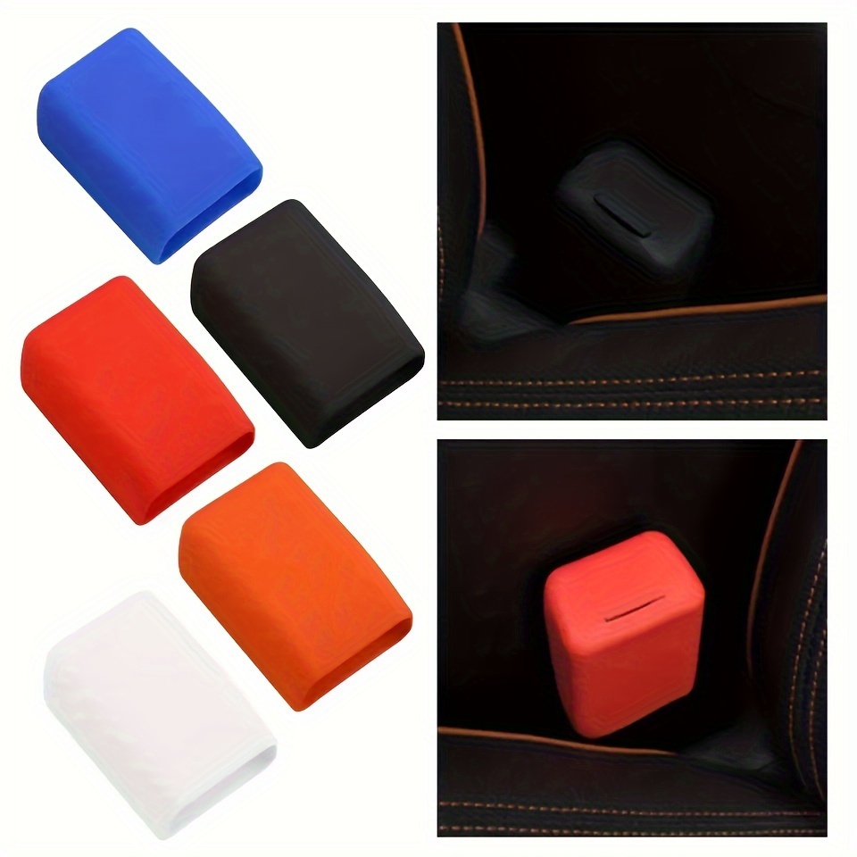 

Silicone Seat Belt Cover Set - Universal Fit Protector For Car Buckles, , -resistant, Multi-pack