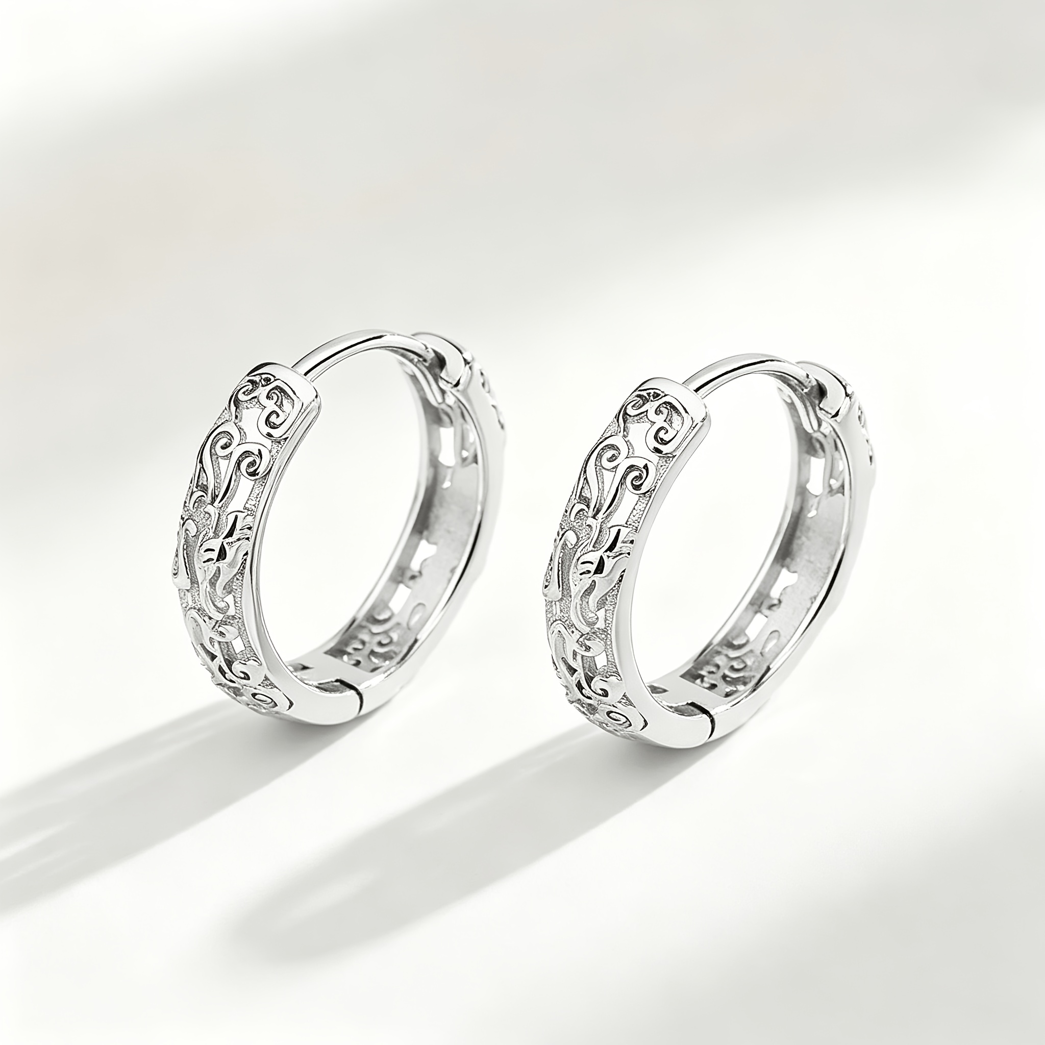 925 Silver Hypoallergenic Pixiu Earrings — Unisex Ear Cuffs