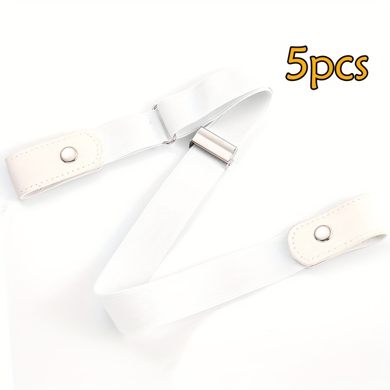 HAIRK Adjustable Elastic Waist Belt, Buckleless Invisible Design