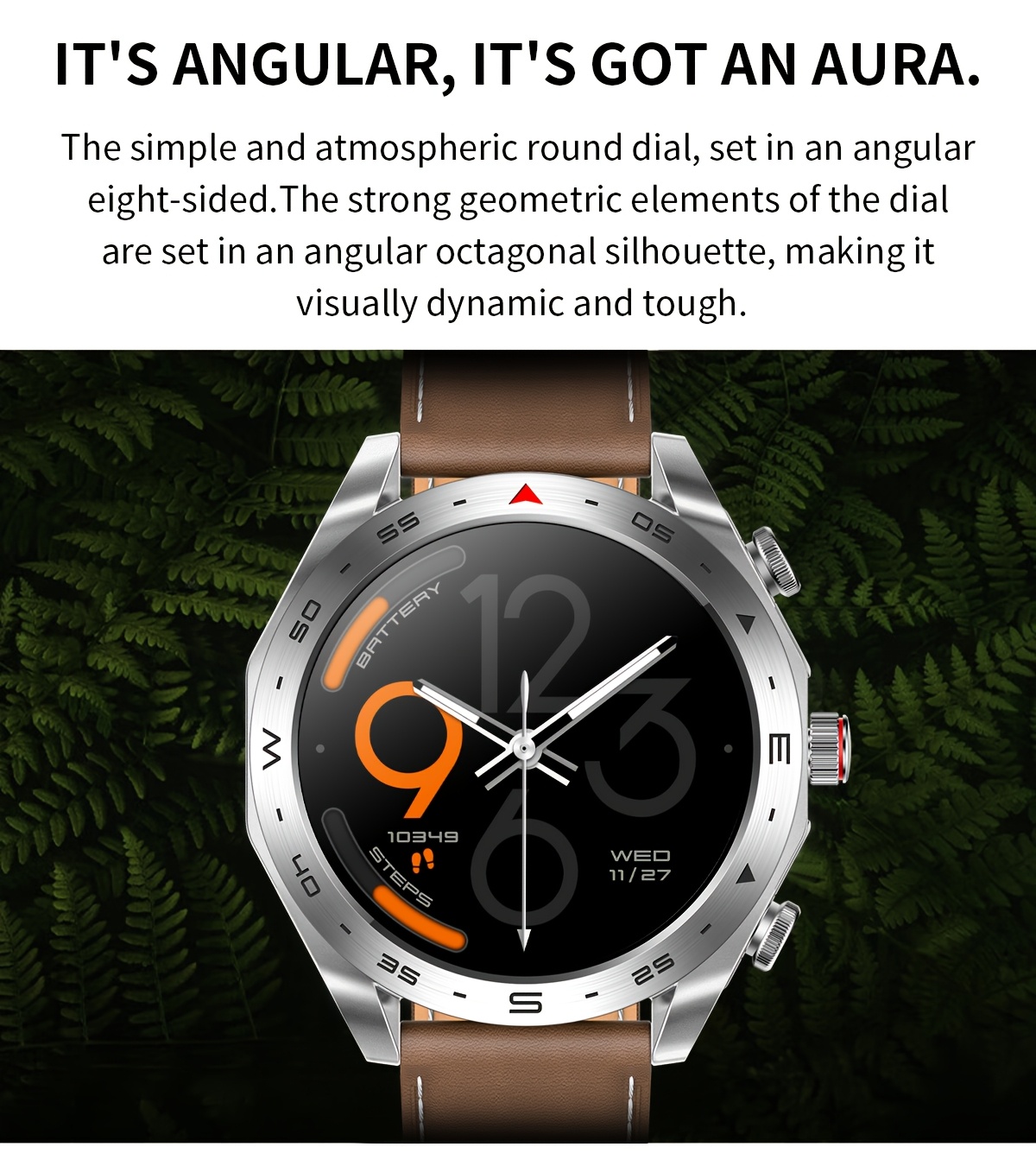 2 in 1 smart watch tws earphones water resistant usb rechargeable   control full touch hd display fitness   with stopwatch date multiple strap options   alloy case electronic drive for men Product details 1