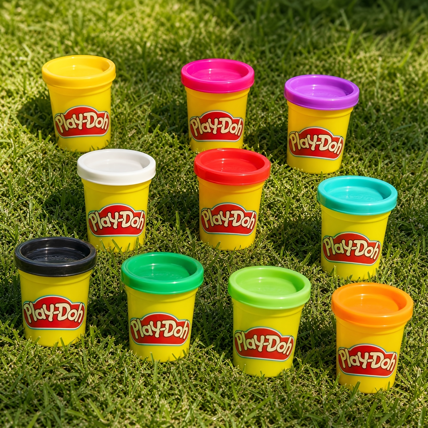 Educational and Scientific Toy,   Play-doh Single Can 2oz Modeling Clay,   in Multiple Colors Including Red/orange/yellow/green/blue/white/pink/black, Eco-themed Learning Toy