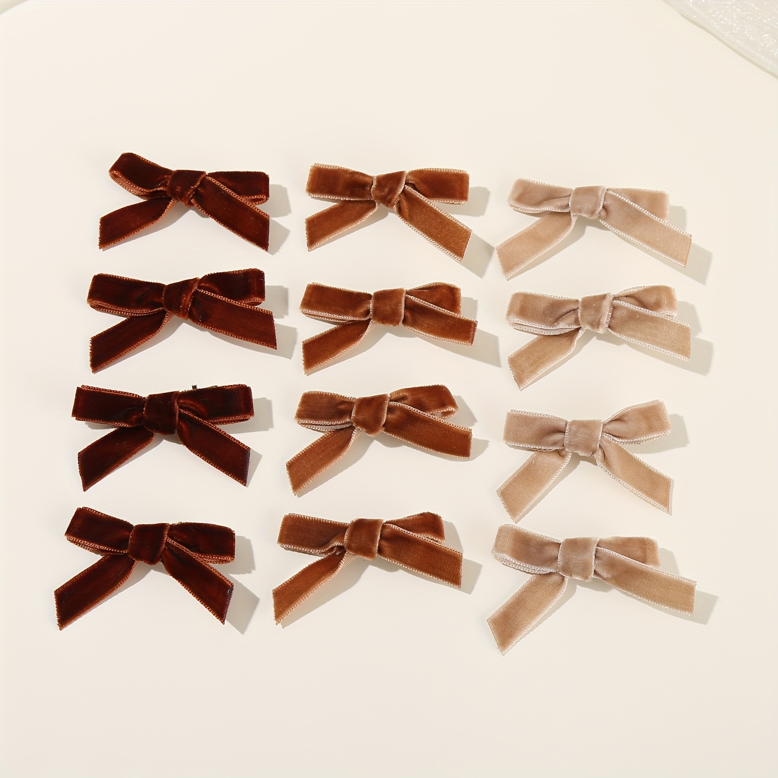 

12pcs Bow For Women, Hairpins, Accessories For And Adults, Set For Hairstyling