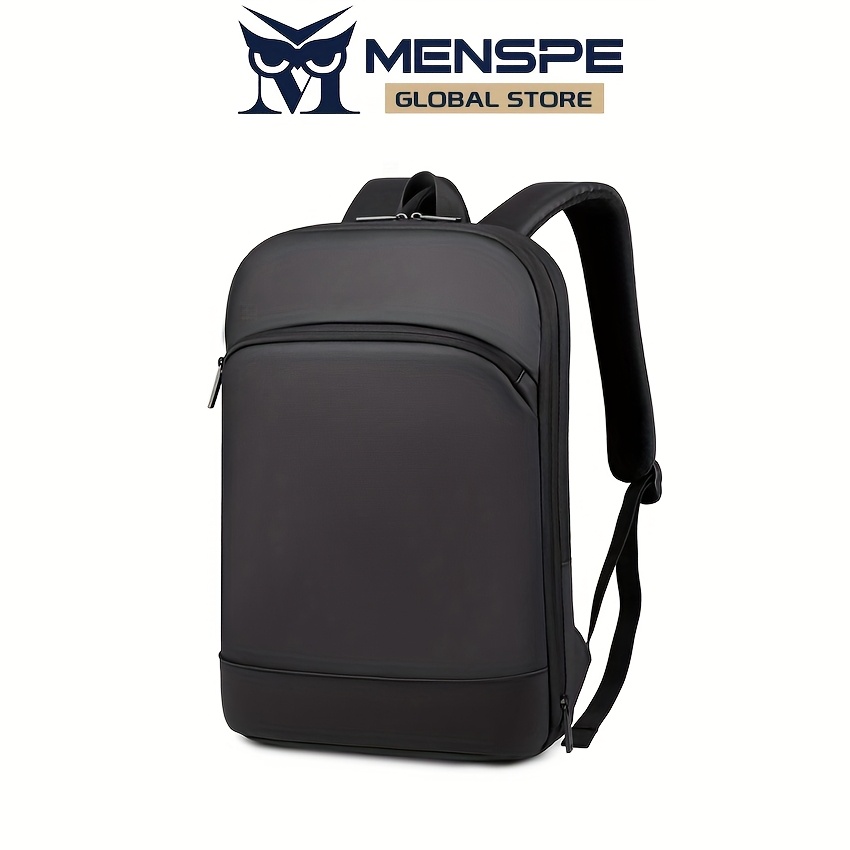 TEMU Men Backpack Business Laptop Backpack Expandable Large Capacity Travel Backpack Men 15.6inch Laptop Backpack Anti-theft Backpack