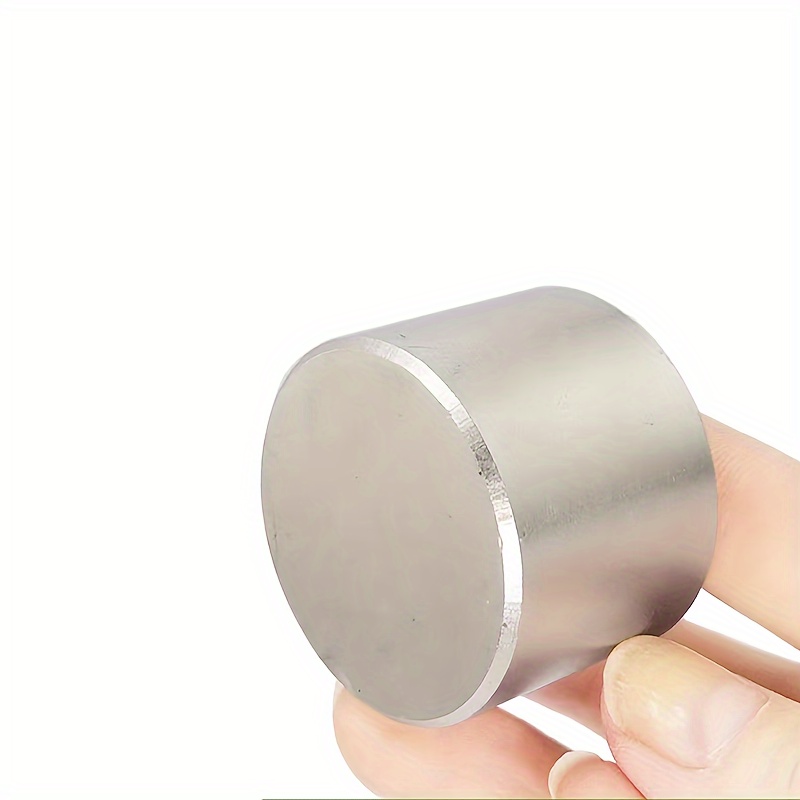 

1pc Rare Earth Neodymium Magnet, 40x20mm Round Industrial Grade Heavy-duty Permanent Metal Magnet