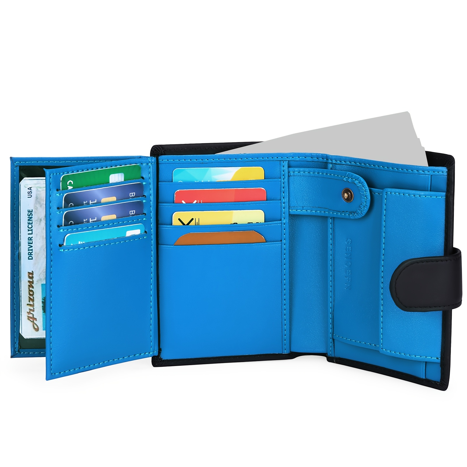 Image of Versatile Men's Wallet, Multi-card Slot Card Case, Coin Purse, Compact And Convenient To Carry, Suitable For Types Of Men