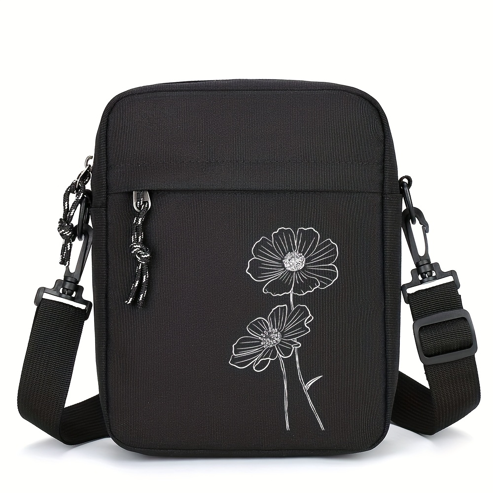 Image of Simple And Elegant Oxford Small Square Crossbody Bag For Women, New Single-shoulder Phone Bag, Multifunctional Business Crossbody Bag
