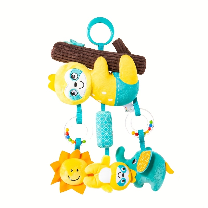 Car Mounted Baby Toy Pendant with Bedside Bell